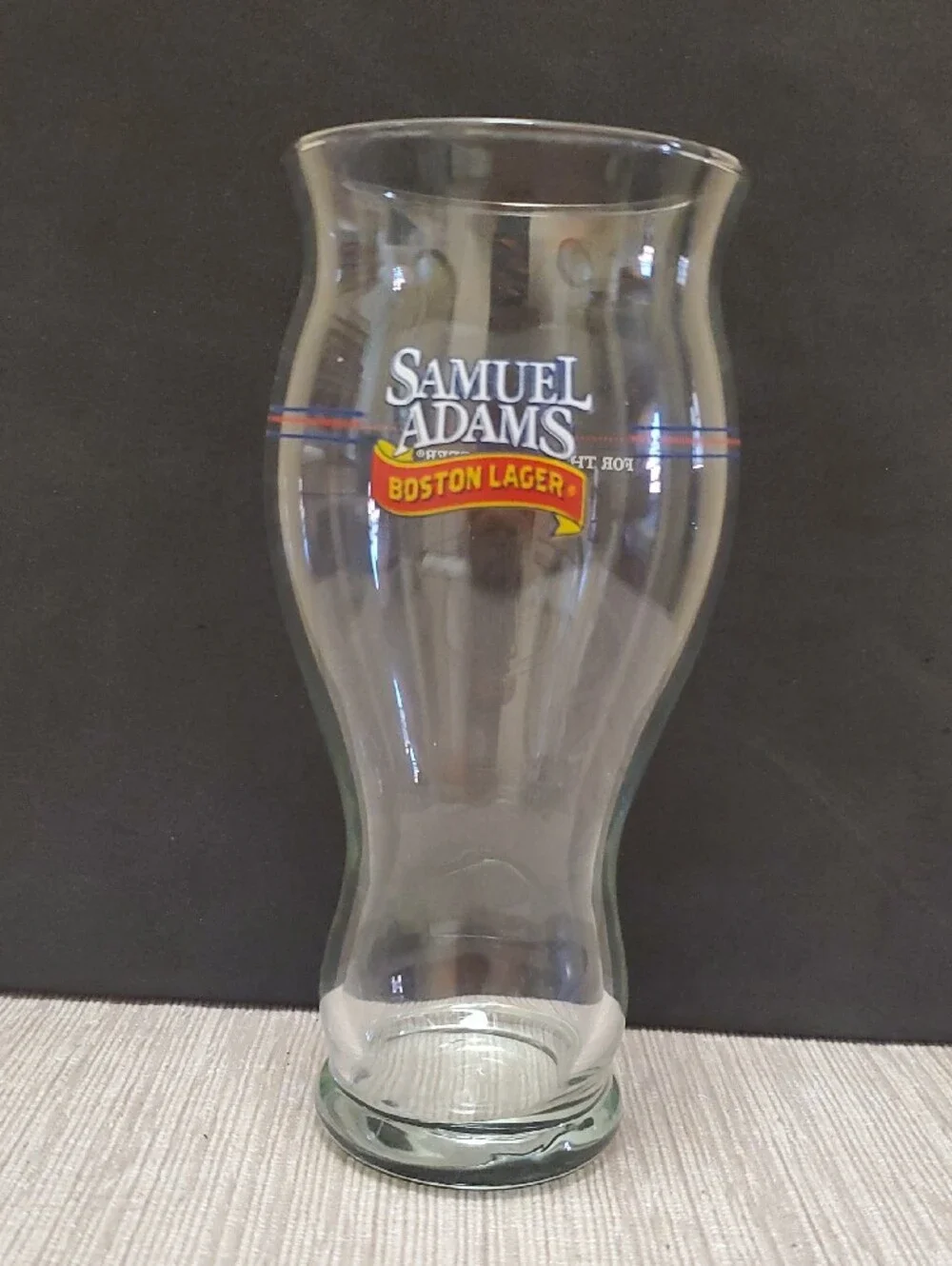 Samuel Adams Boston Lager Pint Drinking Beer Glasses - Set of 3 - 22 Oz.